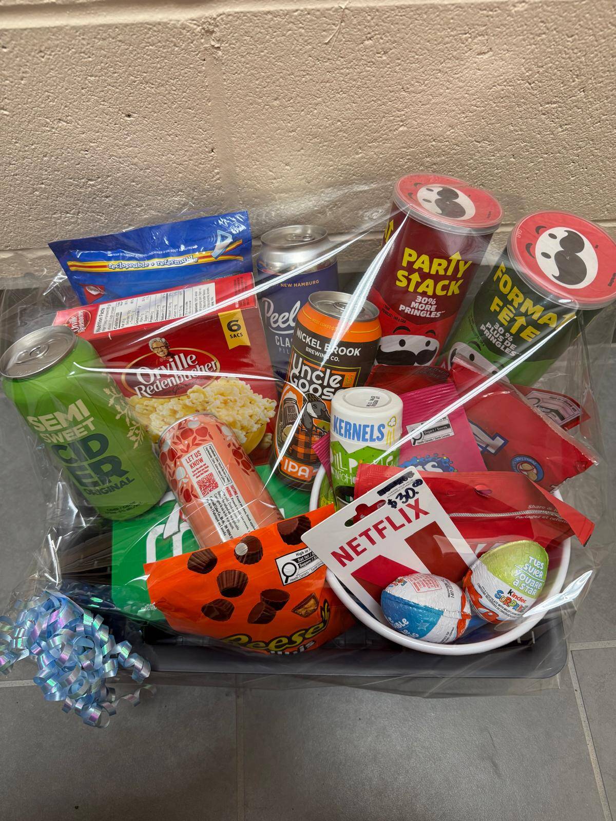 23. Netflix Ultimate Movie Night at Home Basket